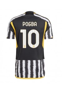 Fotbalové Dres Juventus Paul Pogba #10 Domácí Oblečení 2023-24 Krátký Rukáv